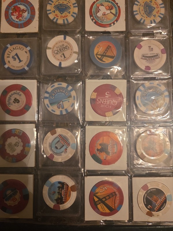 Lot Of 20 Las Vegas,NV Casino Chips