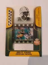 2002 Fleer Jersey Edition Focus Brett Favre, #FR BF, Near Mint 