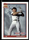 1991 Topps #450 Wade Boggs Boston Red Sox