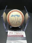 Daniel Schneemann Signed OAL Baseball - Cleveland Guardians - JSA Witnessed COA