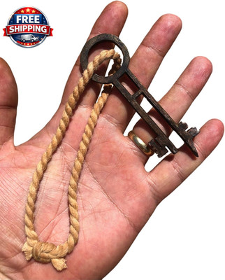 3D Printed Davy Jones Key - Hand-Painted with Realistic Metal Finish - PLA Plast
