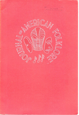 Journal of American Folklore, July-September 1964 Memories of a Mormon Girlhood