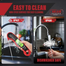 3 Pack Meat Thermometer for Cooking 1 Instant Read Digital Food 2 2.5-In Kitchen