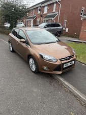 Ford Focus 1.0 Zetec Turbo Ecoboost 2014 only 32900 miles bronze