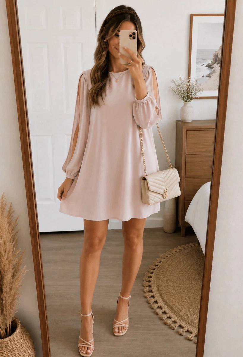 tight light pink hoco dress Light Pink Strapless Short Homecoming Dress with Bow Silver / 10 main image 1