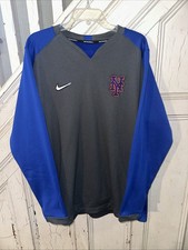 Nike Dri-Fit New York Mets Authentic Collection Thermal Crew Sweatshirt Size XL