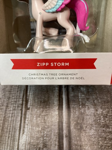sello caja roja adorno navidad mi pequeño pony zipp storm - Imagen 2 de 5