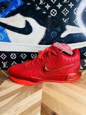 Lebron XXI Men's Size 12 Bright Crimson/Gym Red HF5951-600  Wizard of Oz  Ruby