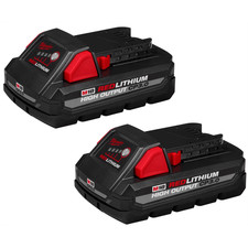 Milwaukee Tool M18 REDLITHIUM HIGH OUTPUT CP3.0 Battery 2-Pack 48-11-1837