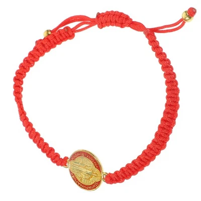 Benedikt Armband für Unisex St Charm geflochten geflochtene Armbänder Damen - Bild 1 von 4