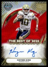 2025 Bowman University Best Of 2025 Autographs Red Haynes King Auto 2/5 #BOA-HK