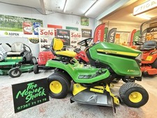 JOHN DEERE X350 HYDROSTATIC RIDE ON MOWER 42in/108cm DECK KAWASAKI V-TWIN 18.5HP