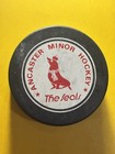OLD VINTAGE HOCKEY PUCK - ANCASTER MINOR HOCKEY - THE SEALS — photo 1