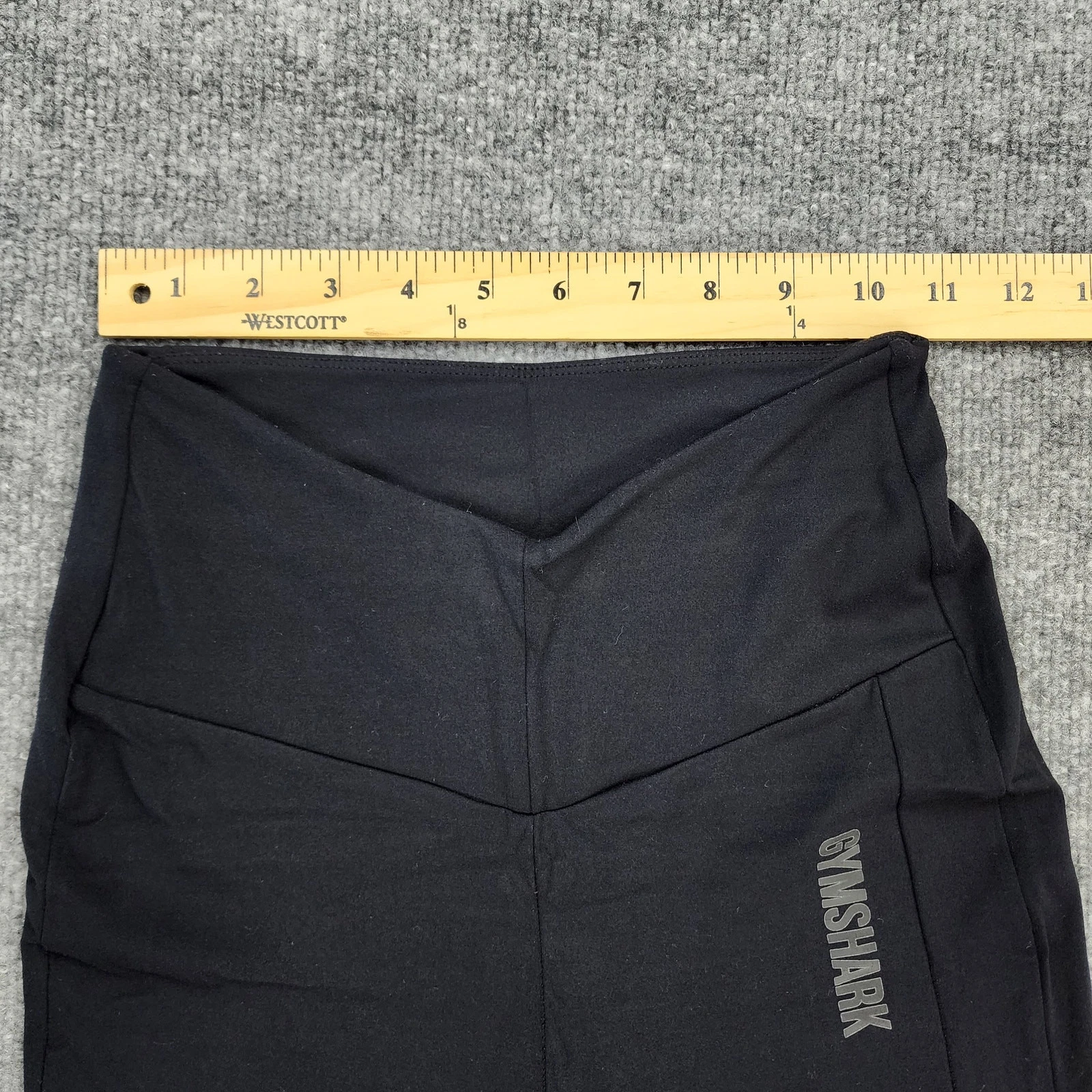gymshark active high rise captivate logo v waist leggings
