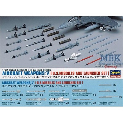 HASEGAWA HAS35009 US Aircraft Weapons V (X72-9)