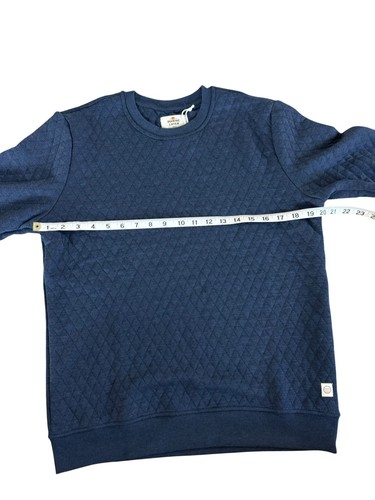 Sudadera para hombre Marine Layer pequeña acolchada con cuello redondo informal al aire libre - Imagen 8 de 10