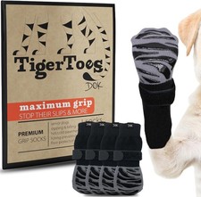 Premium Non-Slip Dog Socks for Hardwood Floors - Extra-Thick Grip That Works
