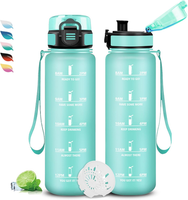 Trinkflasche 1L, Trinkflasche Sport, Trinkflasches KohlensäUre Geeignet, Trinkfl