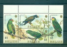 Belize - Sc# 739. 1984 Parrots. MNH Block. $12.50.
