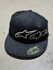 Vintage Y2K Alpinstars Side Spellout 210 Fitted By Flex Fit Hat Size S/M Rare