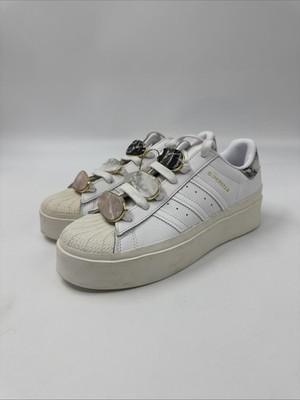Adidas Superstar Bold Bonega Shoes White Platform GY1485 Women's Size 7.5 |  eBay