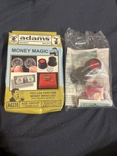 Vintage Adams Pranks Magic  Money Magic Set  RARE
