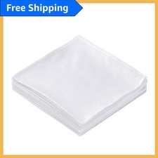 Luxury Cotton Blend Handkerchiefs, Super Absorbent  Wrinkle-Resistant, Set of 3