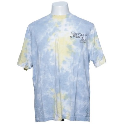 Wasted Paris, T-shirt, Größe: XL, Blau/Gelb/Mehrfarbig, Baumwolle #Hnu