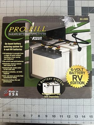 #ad #ad Flow Rite Rv2000 Pro Fill 6V Battery RV Edition for 4 Batteries Parts Only $15.20