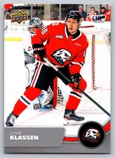 Gabe Klassen 2021-22 Upper Deck CHL #43 Portland Winterhawks