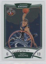 2008-09 Bowman Draft Picks & Stars Chrome Rookie Sonny Weems #146 0b3