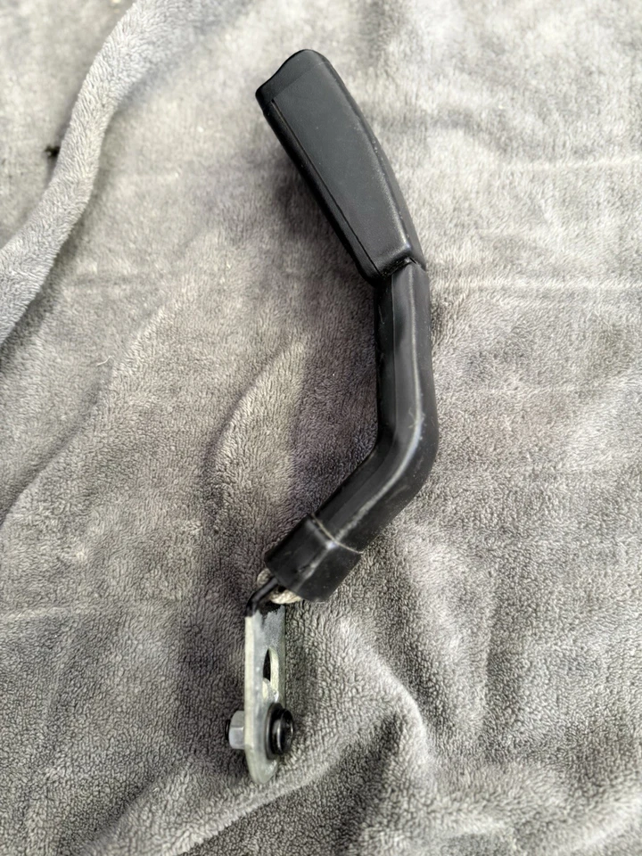 Hebilla de cinturón de seguridad lateral izquierdo Mazda FD Rx7 OEM (negro) Foto 4 de 4