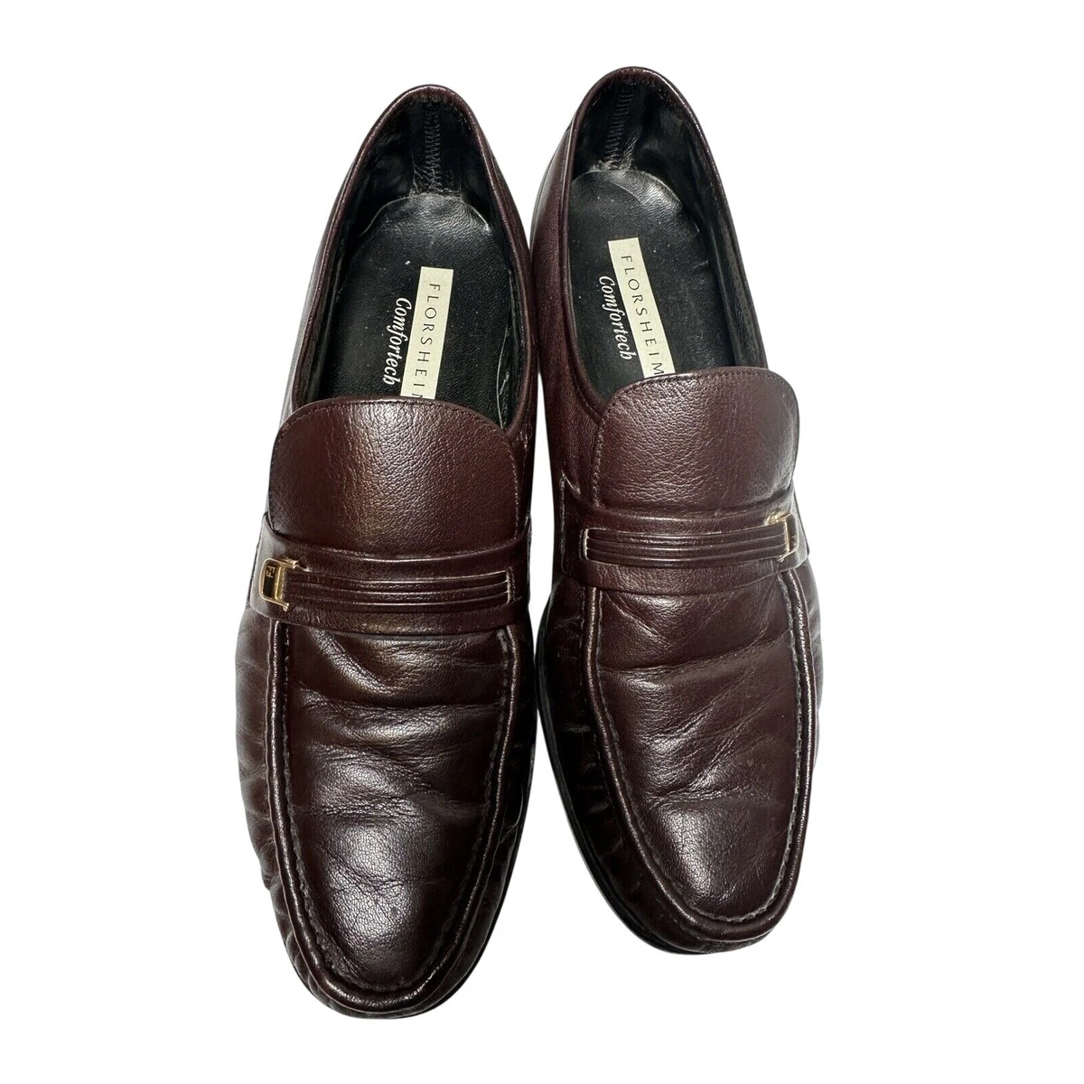 Florsheim Leather Upper Gold Dress Shoes for Men for sale | eBay