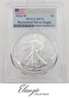 2024-W Burnished American Silver Eagle First Strike PCGS SP70