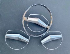 1962-69 Volvo 122s Amazon Steering Wheel 2 Horn Rings -cosmetically Soso Wheel