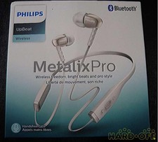 Philips SHB5950WT MetalixPro White Bluetooth In-Ear Headphones - Wireless Audio