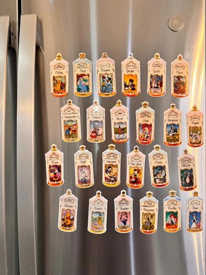 Walt Disney Lenox jars inspired Magnet collection