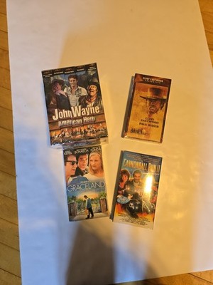 VHS Brand New Movie Lot, John Wayne(5 Movie Set) Clint Eastwood, Burton Reynolds