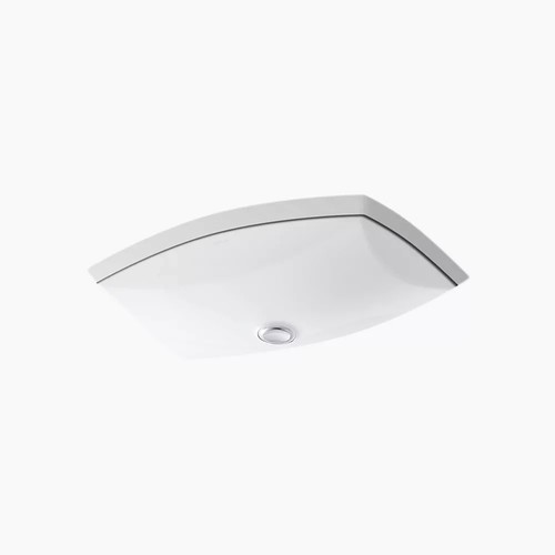 Kohler - Kelston 20-1/2" Rectangular Undermount Bathroom Sink, White (K-2382-0)