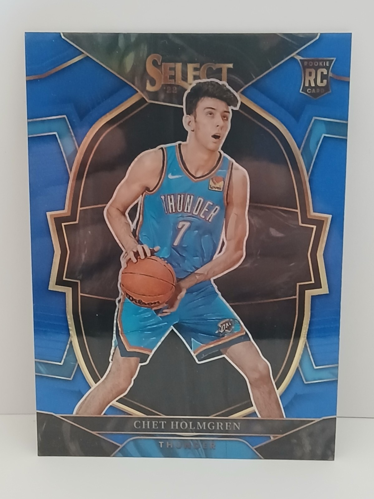 2022-23 Panini Select Chet Holmgren Concourse Rookie #83 Oklahoma City Thunder
