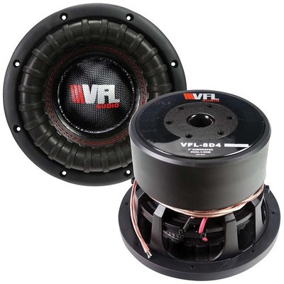 (2) AMERICAN BASS VFL 8  COMPETITION SPL CAR SUBWOOFERS SUBS DUAL 4-OHM (1 PAIR)