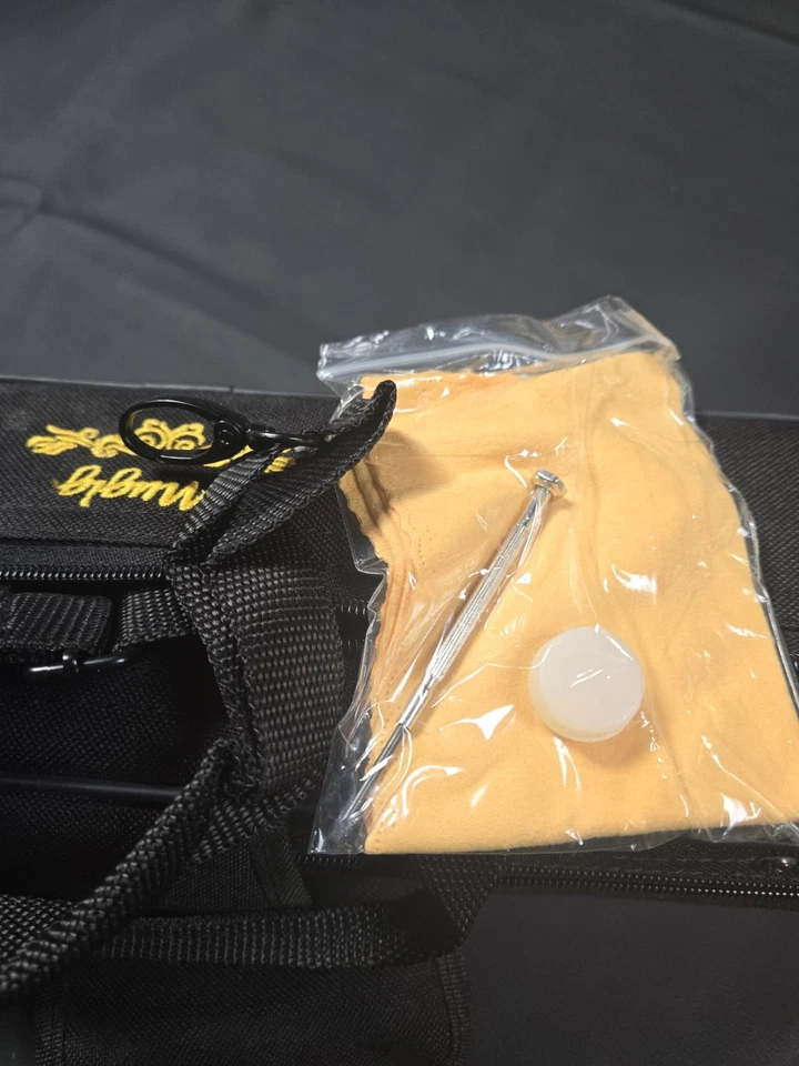 Flauta Mugig enchapada en plata Foto 3 de 4