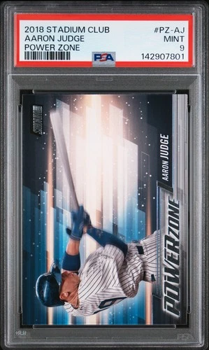 5 Aaron Judge 2018 Stadium Club Power Zone Power Zone PSA 9
