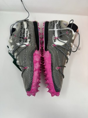 Nike Off-White x Waffle Racer Fuchsia Size 12.5 Women's 11 Men's Nike Off-White x Waffle Racer Fuchsia Size 12.5 Women's 11 Men's