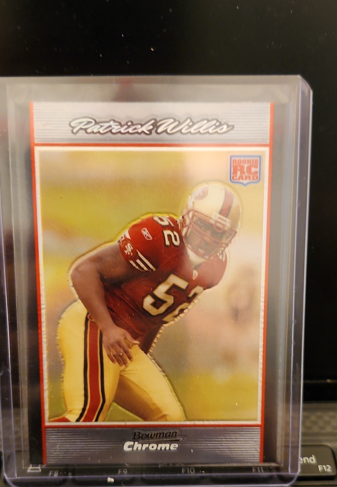 2007 Bowman Chrome - Patrick Willis #BC93 Refractor (RC)