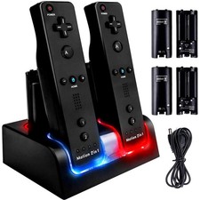 Ladestation für Wii / U Controller mit vier ...