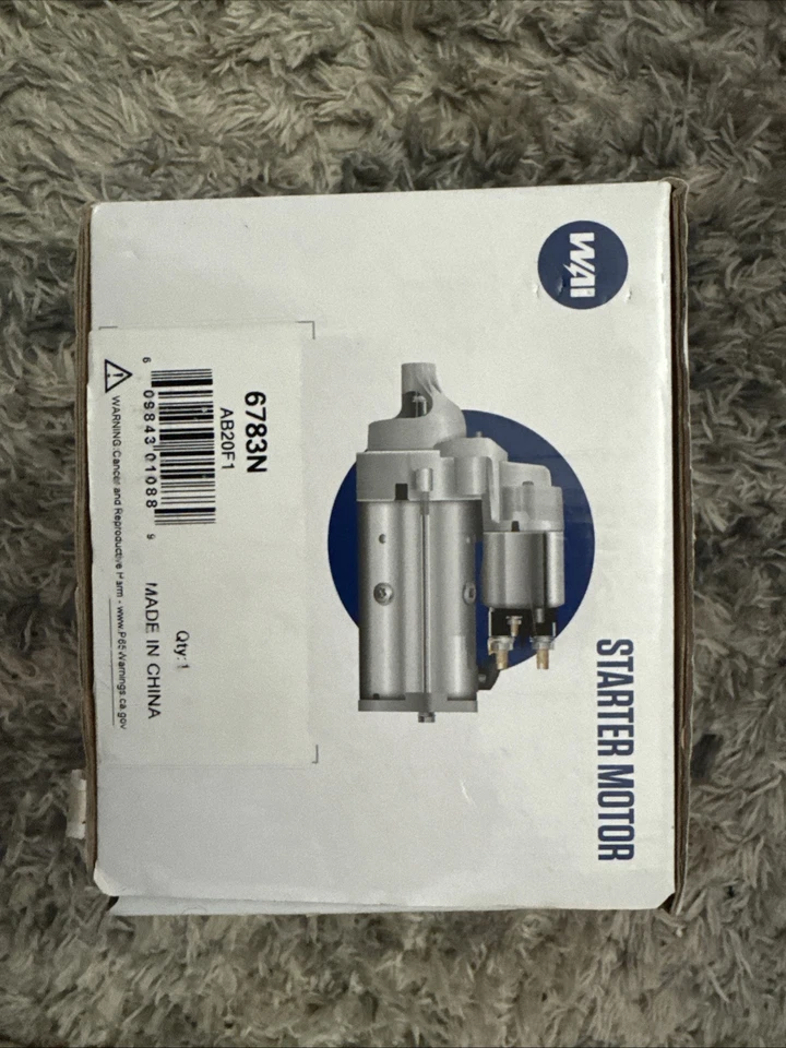 Motor de arranque WAI 6783N novo em folha na caixa - Imagem 3 de 4