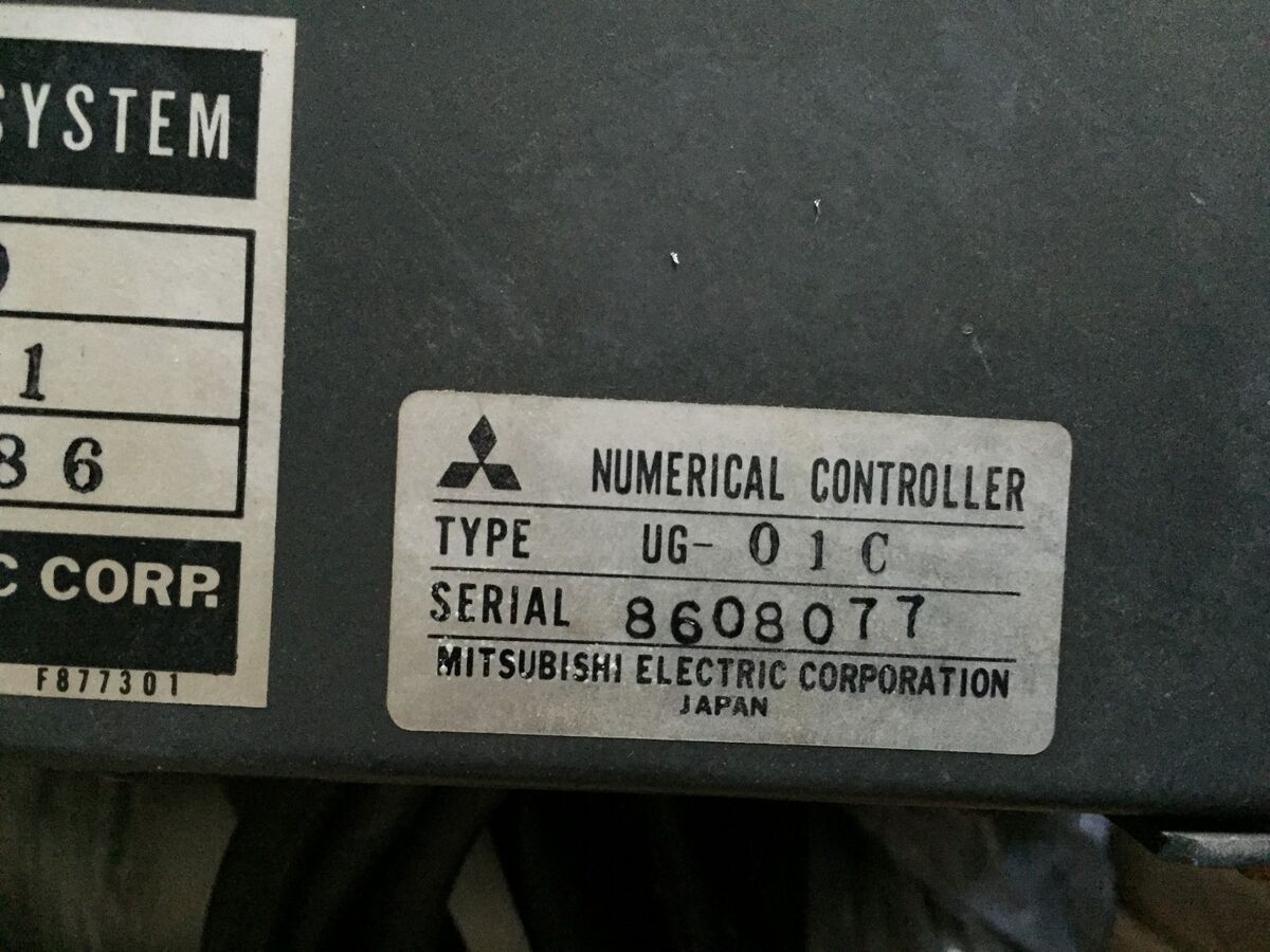 MITSUBISHI MELDAS-M0,UG-01C,MELDAS-MO,UG-O1C NUMERICAL MITSUBISHI MELDAS-M0,UG-01C,MELDAS-MO,UG-O1C NUMERICAL