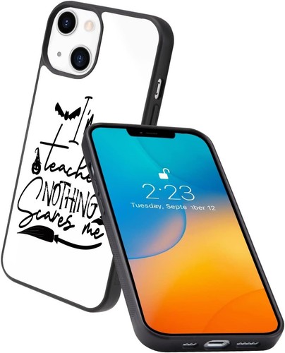 i am teacher halloween For iPhone SE XS XR Max 5 6 7 8 Plus Anti scratch Cover - Picture 23 of 25