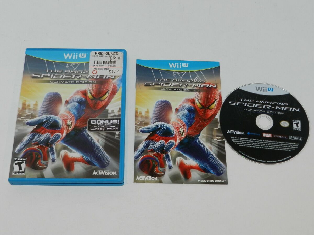 Jogo The Amazing Spider-Man: Ultimate Edition para Nintendo Wii U - Taverna  GameShop